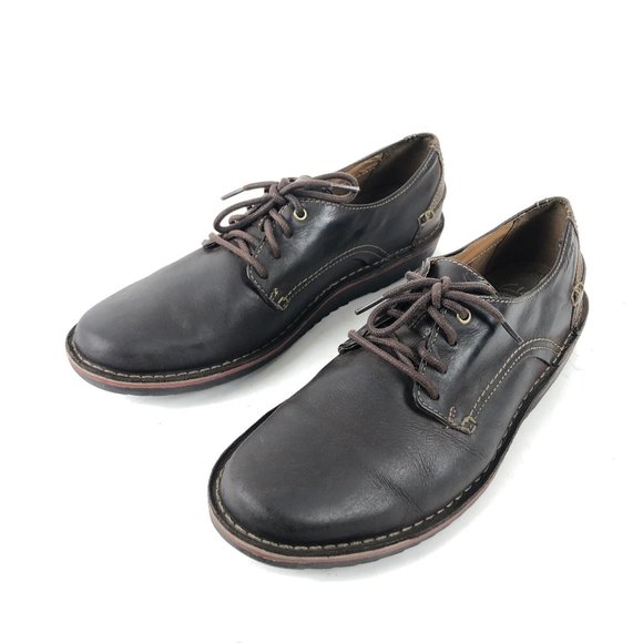 Clarks Collection 15522 Brown Oiled Leather Oxford - Picture 1 of 7